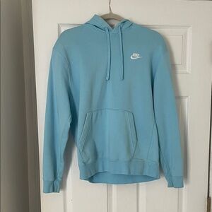 Nike Womens Light Blue Hoodie